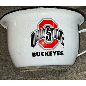 Extra Large Enamel OSU Ohio State Buckeyes Cup Scarce